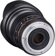 Samyang 16mm T2.2 VDSLR UMC II APS-C Sony E Video Lens