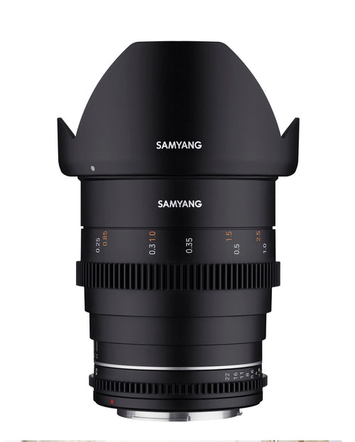 Samyang 24mm T1.5 MK2 VDSLR Full Frame Cinema Lens - Sony FE Mount