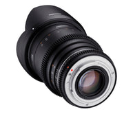 Samyang 35mm T1.5 MK2 VDSLR Full Frame Cinema Lens - Sony FE Mount
