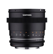 Samyang 85mm T1.5 MK2 VDSLR Full Frame Cinema Lens - Sony FE Mount