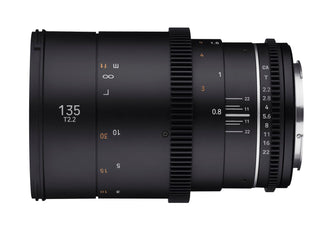 Samyang 135mm T2.2 MK2 VDSLR Full Frame Cinema Lens - Sony FE Mount
