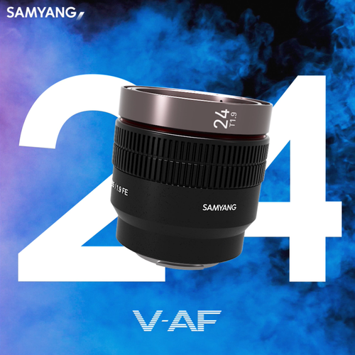 Samyang 24mm T1.9 V-AF Full Frame Cinema Lens - Sony FE Mount