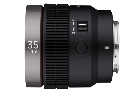 Samyang 35mm T1.9 V-AF Full Frame Cinema Lens - Sony FE Mount