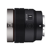 Samyang 75mm T1.9 V-AF Full Frame Cinema Lens - Sony FE Mount