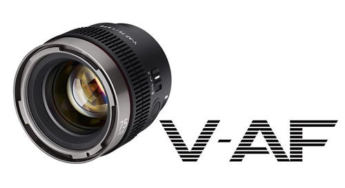 Samyang 75mm T1.9 V-AF Full Frame Cinema Lens - Sony FE Mount