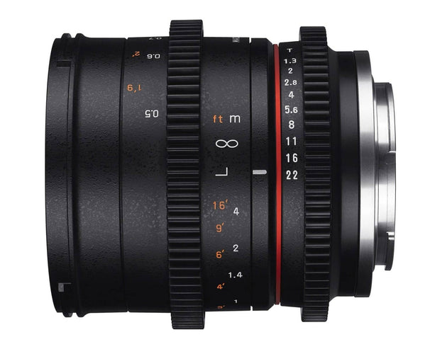 Samyang 50mm T1.3 VDSLR UMC II MFT Video Lens