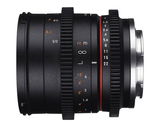 Samyang 50mm T1.3 VDSLR UMC II MFT Video Lens
