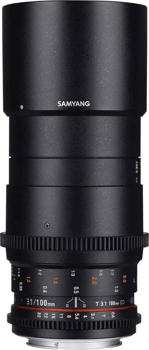 Samyang 100mm T3.1 Macro VDSLR UMC II MFT Video Lens