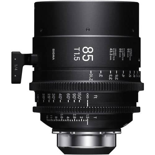 Sigma 85mm T1.5 Cine Lens for PL Mount /i-Technology