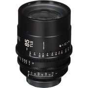 Sigma 85mm T1.5 Fully Luminous Feet Cine Lens for Canon EF Mount