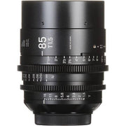 Sigma 85mm T1.5 Fully Luminous Feet Cine Lens for Canon EF Mount