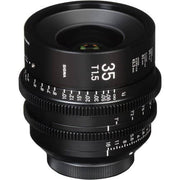 Sigma 35mm T1.5 Cine Lens for Sony E-Mount
