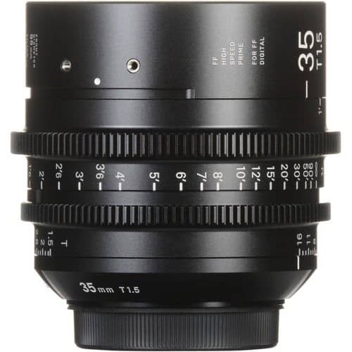 Sigma 35mm T1.5 Cine Lens for Sony E-Mount