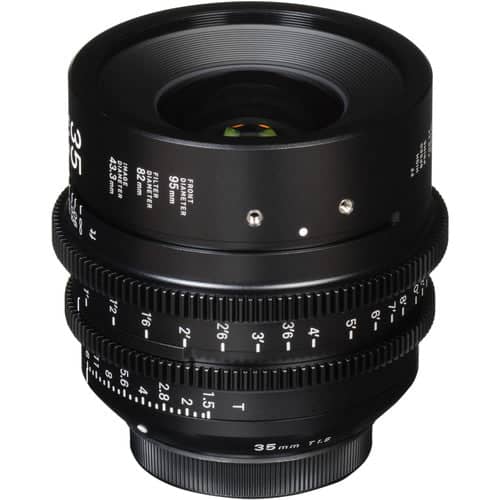 Sigma 35mm T1.5 Cine Lens for Sony E-Mount