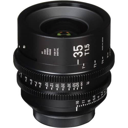 Sigma 35mm T1.5 Cine Lens for Sony E-Mount