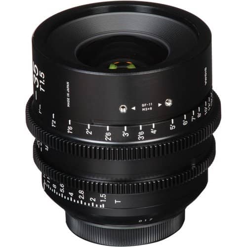 Sigma 35mm T1.5 Cine Lens for Sony E-Mount