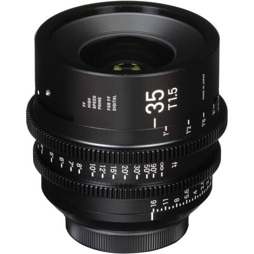 Sigma 35mm T1.5 Cine Lens for PL Mount