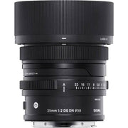 Sigma 35mm f/2 DG DN Contemporary Lens for L-Mount