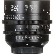 Sigma 35mm T1.5 Cine Lens Fully Luminous Feet for Canon EF Mount