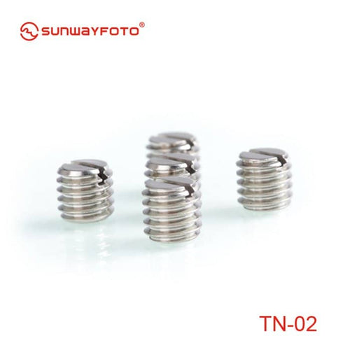 Sunwayfoto TN-02 Bushing Reducer 9mm (5 Pack)