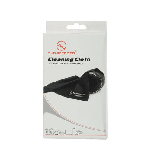 Sunwayfoto Lens Cleaning Cloths (5-Pack, Black)