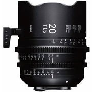 Sigma 20mm T1.5 Cine Lens for Sony E-Mount