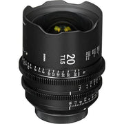 Sigma 20mm T1.5 Cine Lens for Sony E-Mount
