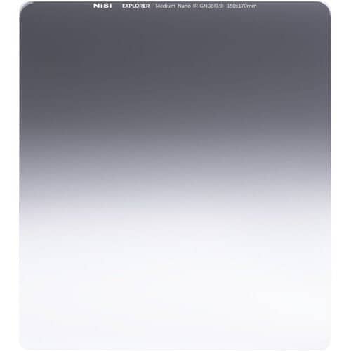 NiSi Explorer Collection 150x170mm Nano IR Medium Graduated Neutral Density Filter ‚Äì GND8 (0.9) ‚Äì 3 Stop