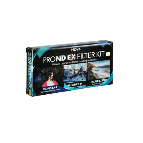 Hoya 49mm Pro ND EX 8 / 64 / 1000 Filter Kit