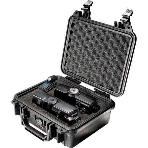 Pelican 1200 Case with Foam (Black)