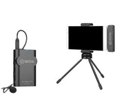 BOYA BY-WM4 Pro-K5, 2.4GHz Wireless Microphone Kit for Android (1xRX & 1xTX)