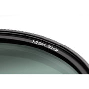 NiSi 40.5mm True Color ND-VARIO Pro Nano 1-5 Stops Variable ND