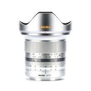 NiSi 15mm f/4 Sunstar Wide Angle ASPH Lens in SIlver (Fujifilm X Mount)
