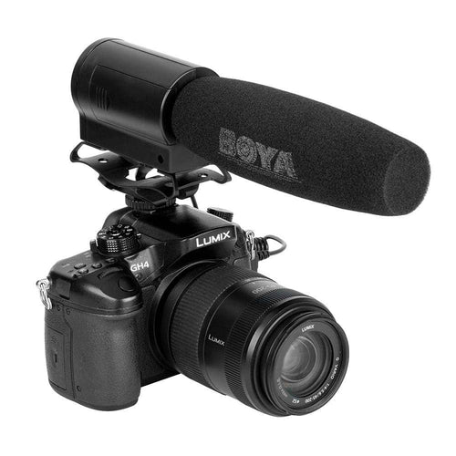 BOYA BY-DMR7 Shotgun Microphone with Integrated Flash Recorder