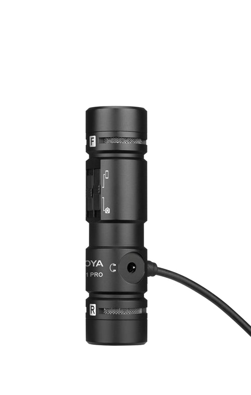BOYA BY-MM1 Pro Stereo/Mono Switchable Shotgun Microphone