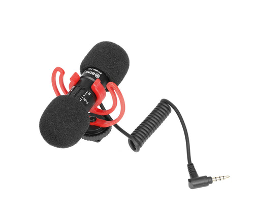 BOYA BY-MM1 Pro Stereo/Mono Switchable Shotgun Microphone