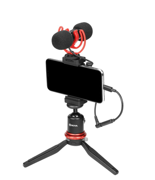 BOYA BY-MM1 Pro Stereo/Mono Switchable Shotgun Microphone
