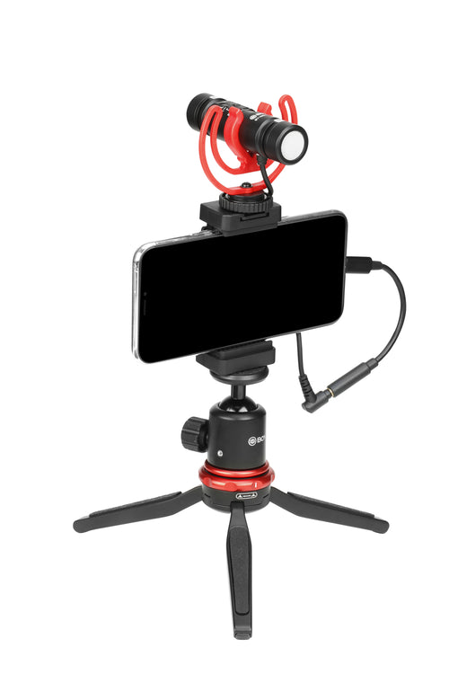 BOYA BY-MM1 Pro Stereo/Mono Switchable Shotgun Microphone