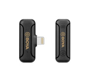 BOYA BY-WM3T2-D1 2.4G Mini Wireless Microphone for iOS Devices 1+1