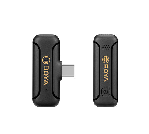 BOYA BY-WM3T2-U1 2.4G Mini Wireless Microphone for Android Devices 1+1