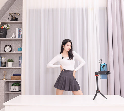 BOYA BY-XM6-S1 Mini 2.4GHz Dual Channel Wireless Microphone (1+1 with Mini TX)