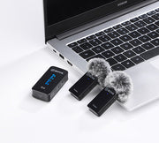 BOYA BY-XM6-S2 Mini 2.4GHz Dual Channel Wireless Microphone (1+2 with Mini TX)