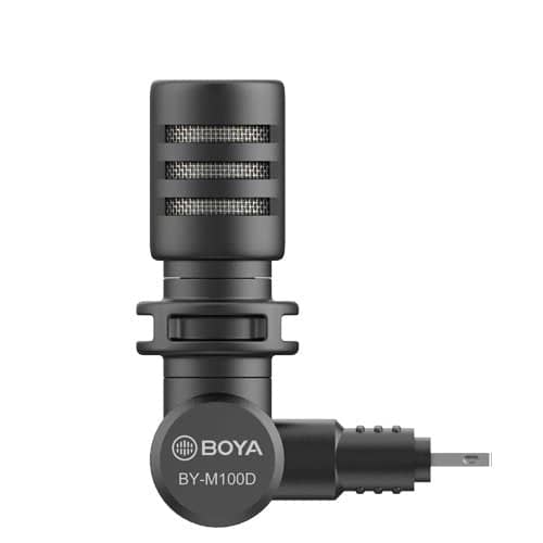 BOYA BY-M100D Plug & Play Microphone (Lightning) for iOS Devices