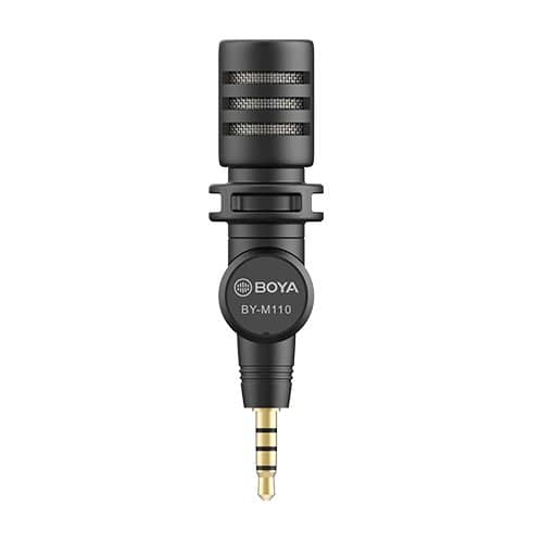 BOYA BY-M110 Plug & Play Microphone (3.5mm) for Smartphone