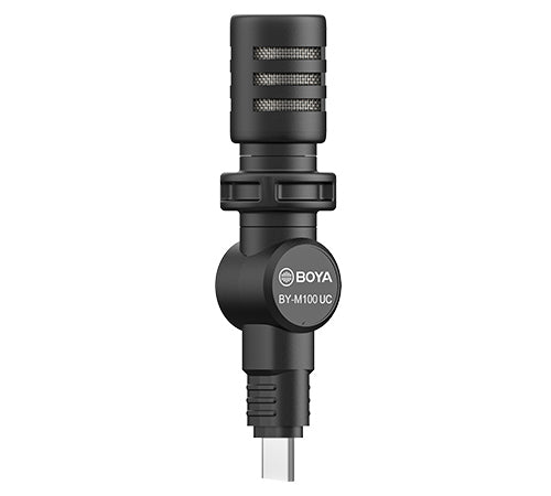 BOYA BY-M100UC Plug & Play Microphone (Type-C) for most Type-C Devices