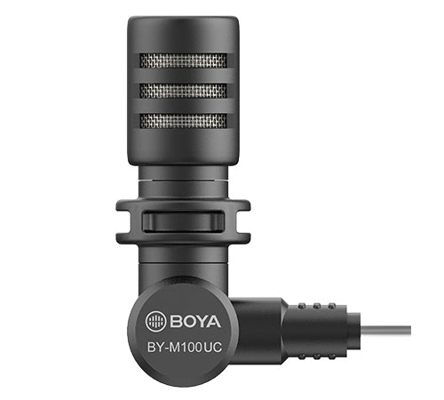 BOYA BY-M100UC Plug & Play Microphone (Type-C) for most Type-C Devices
