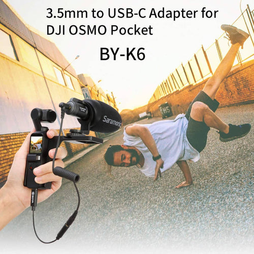BOYA BY-K5 Female Type C to Male Type C Adapter 90 Degrees