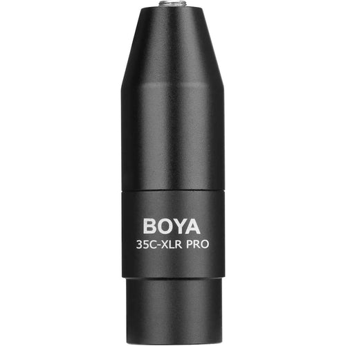BOYA 35C-XLRPRO 3.5mm TRS Female to XLR Male Adapter