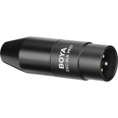 BOYA 35C-XLRPRO 3.5mm TRS Female to XLR Male Adapter