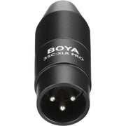 BOYA 35C-XLRPRO 3.5mm TRS Female to XLR Male Adapter